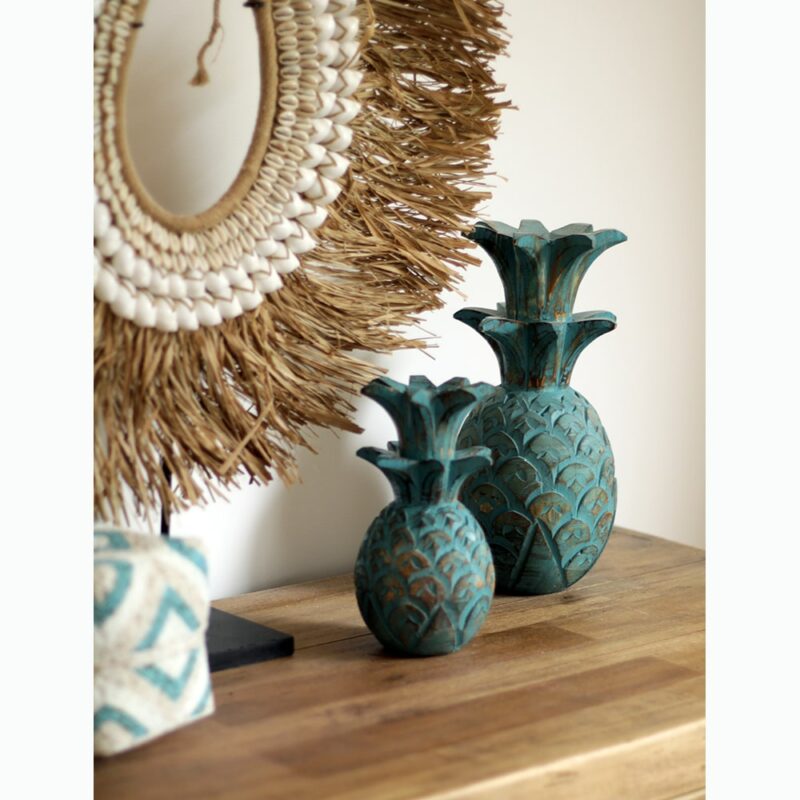 ananas bleu style bohème