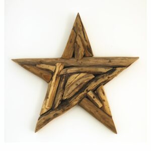 Teak wood star