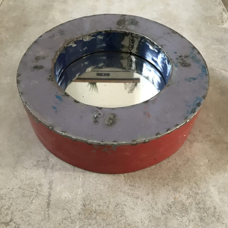 Miroir en métal - Ø 30 cm - plusieurs coloris – Image 9