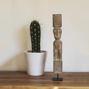 statuette bois style ethnique