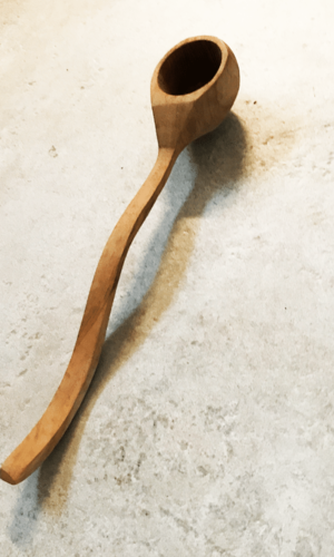 cuillere mesure bois originale