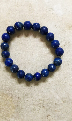 Bracelet jade bleue