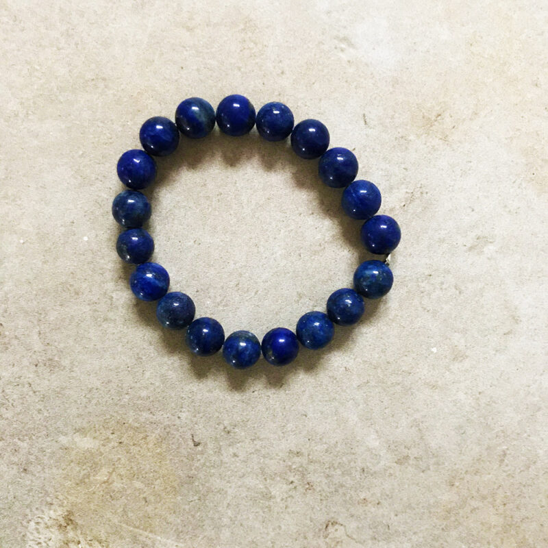 Bracelet jade bleue