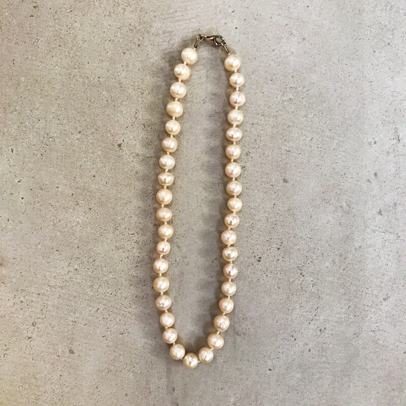 collier perles eau douce