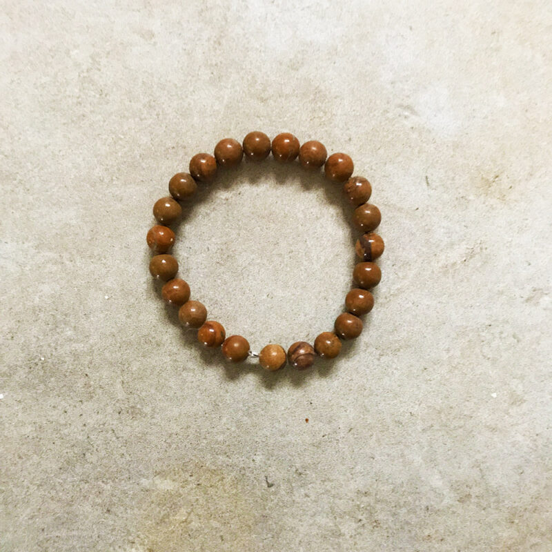 Bracelet de jaspe brun