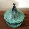Suspension en laiton bleue 35 cm – Image 4