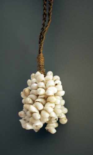 embrasse rideaux coquillages