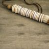 Grande suspension coquillages et macramé – Image 4