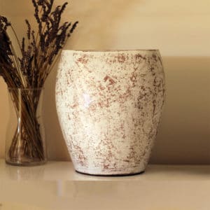 vase terre cuite forme ovale