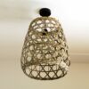 suspension bois naturelle