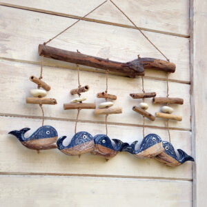 Small whales horizontal hanging