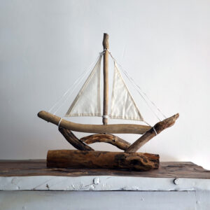 Driftwood boat