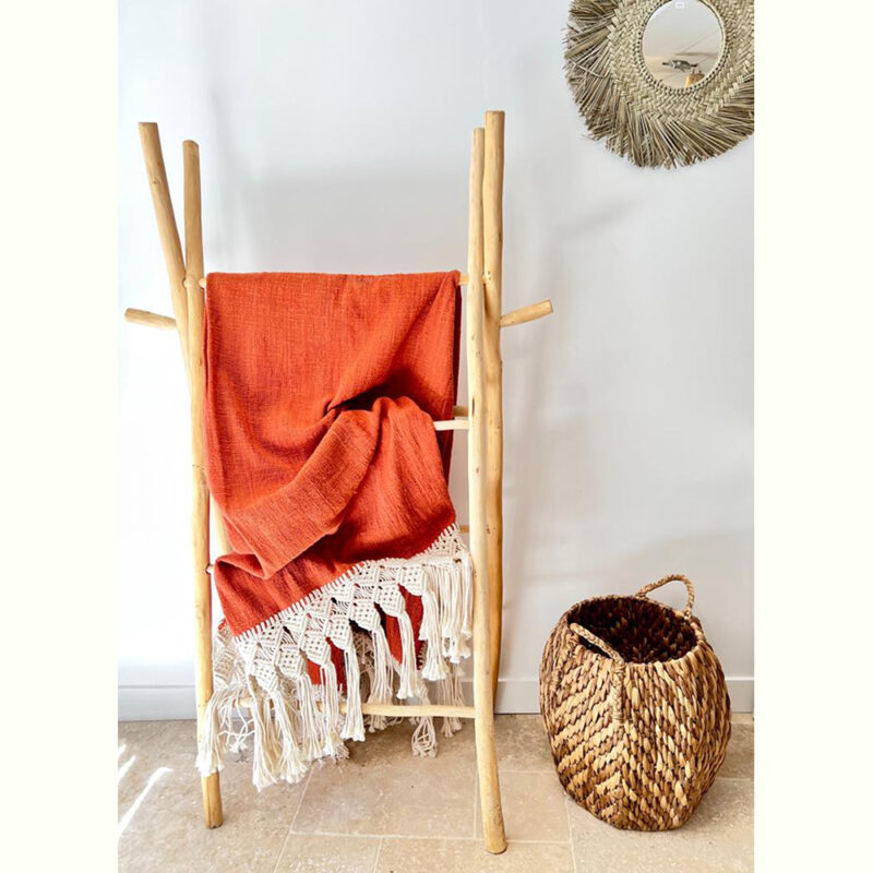 Plaid en coton - Modèle Terracotta – Image 3