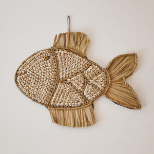 Poisson coquillages & raphia