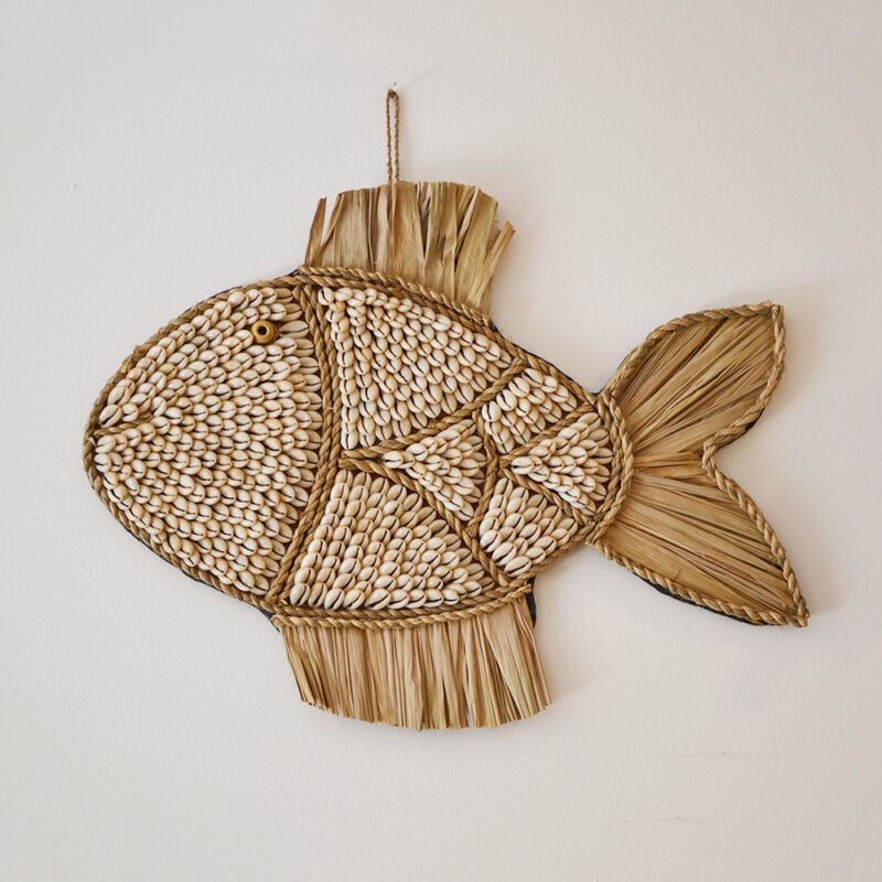 Poisson coquillages & raphia