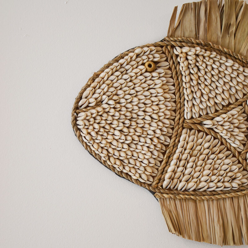 Poisson coquillages & raphia – Image 2