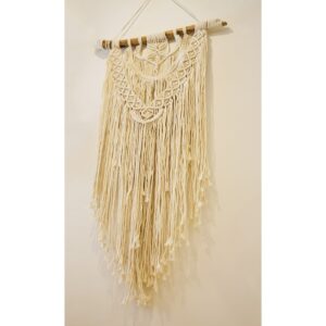 déco murale macramé