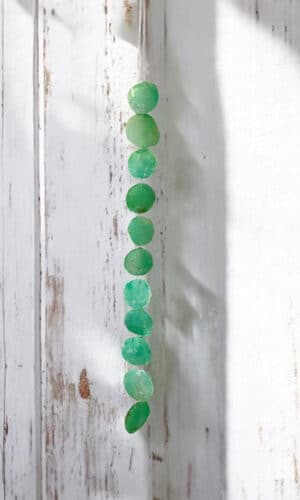 pampille nacre verte