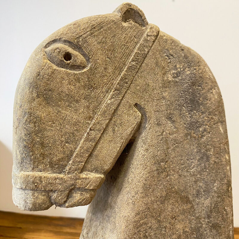 cheval antique statuette