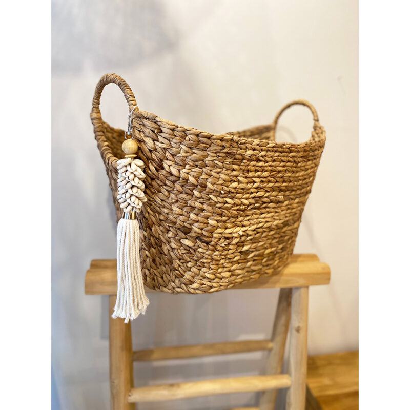 Panier oblong en fibre végétale – Image 3