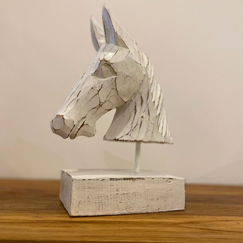 Buste de cheval en bois – Image 4
