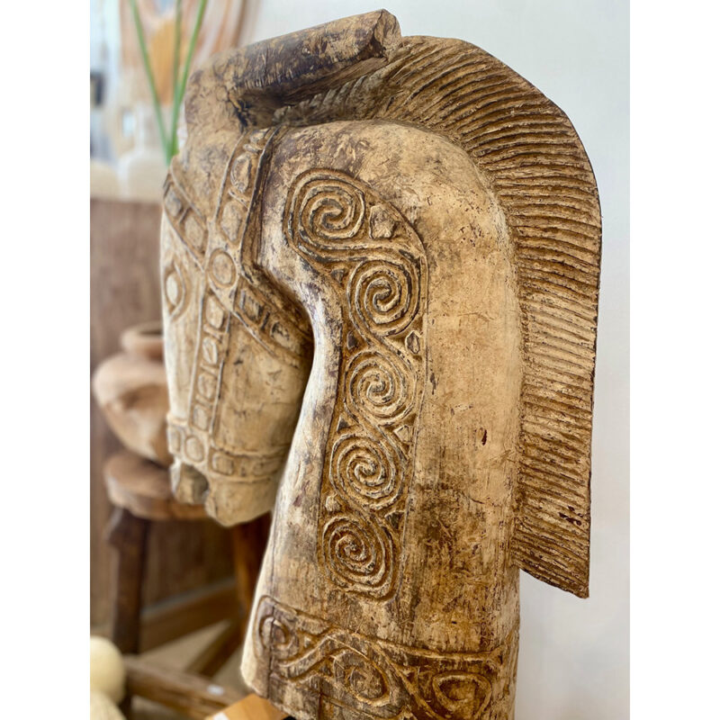 Sculpture de cheval antique – Image 4
