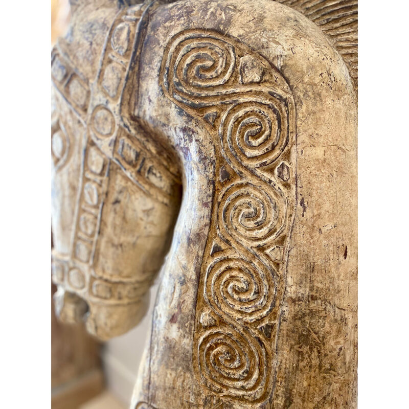 Sculpture de cheval antique – Image 6