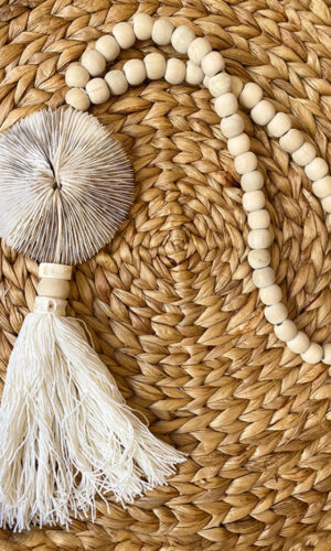 embrase coquillage corail bali