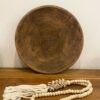 grand plat sculpté en bois