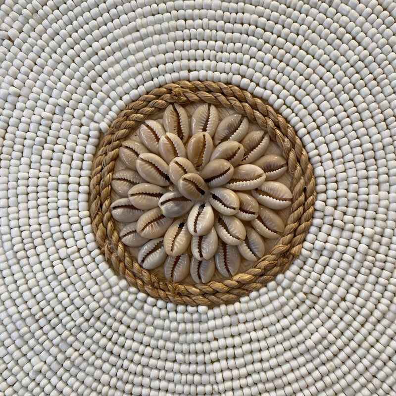 Rond de perles blanches – Image 4