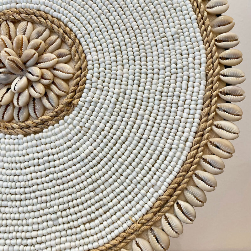 Rond de perles blanches – Image 3