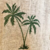 Plaid en coton - Palmiers verts – Image 3