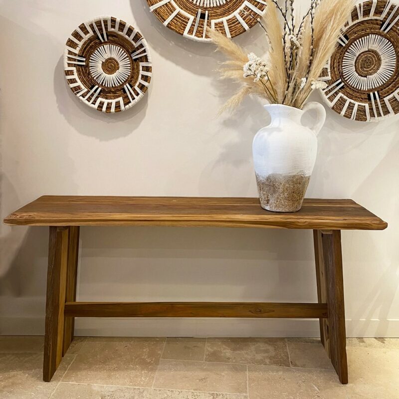 grande console en bois boheme
