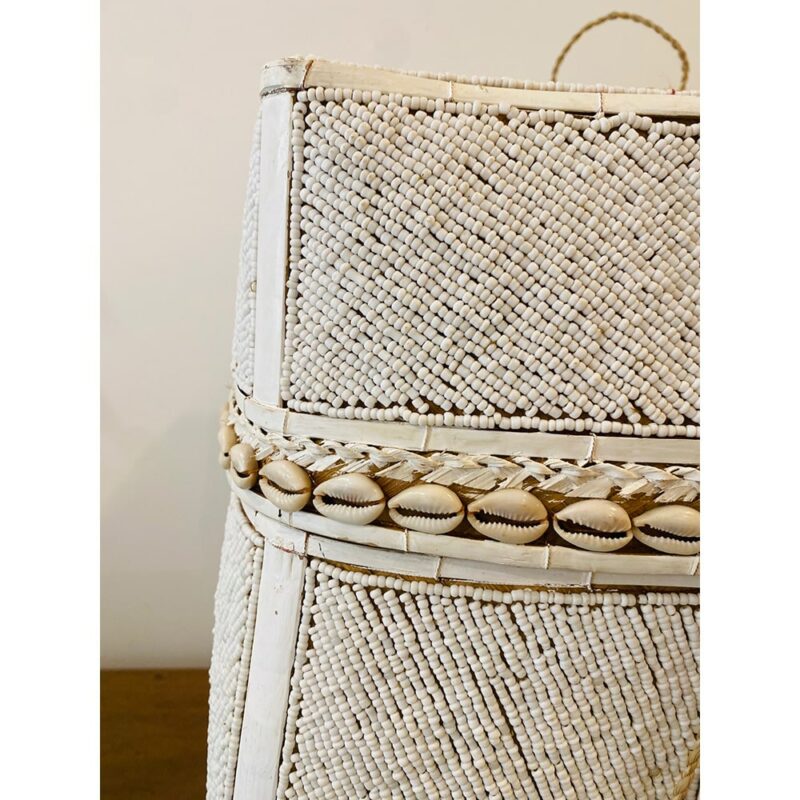 Grande boîte à riz blanche & coquillages – Image 5