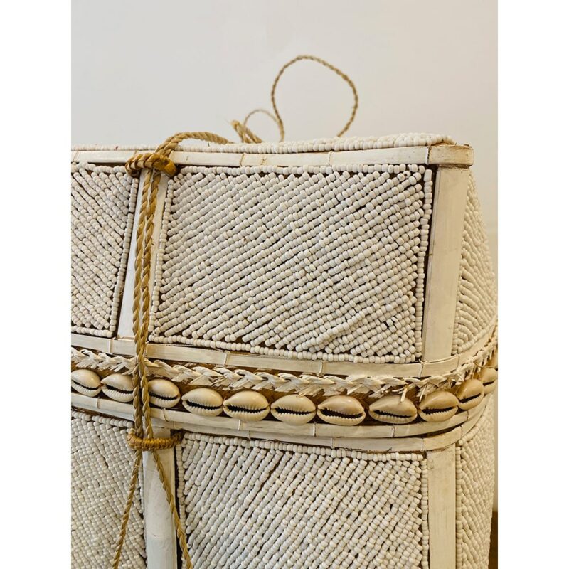 Grande boîte à riz blanche & coquillages – Image 6