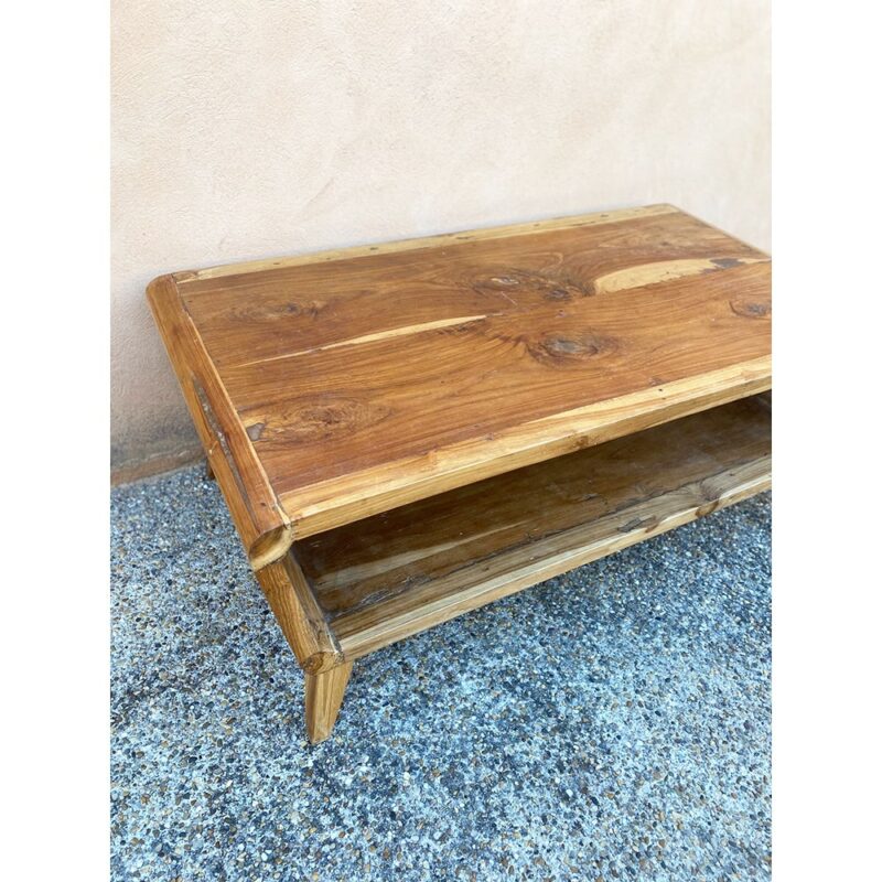 Table basse en teck recyclé – Image 5