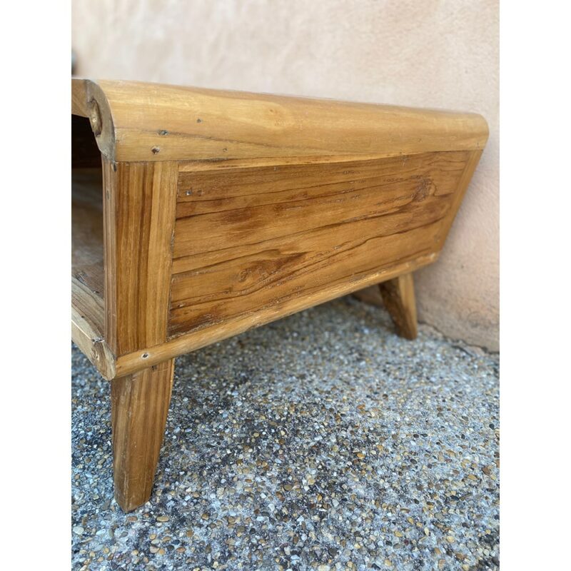 Table basse en teck recyclé – Image 6
