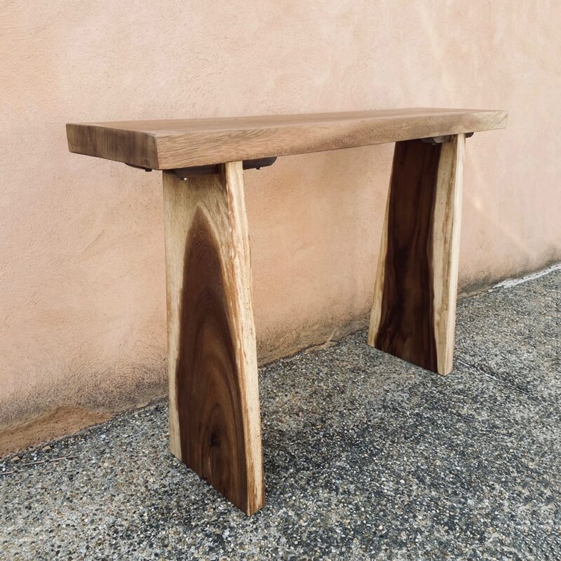 petite console en bois suar