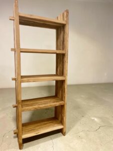 bibliothèque en bois teck
