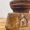 Bougeoir indien sculpté - pièce #9 – Image 2