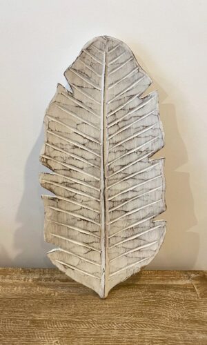 feuille de bananier en bois
