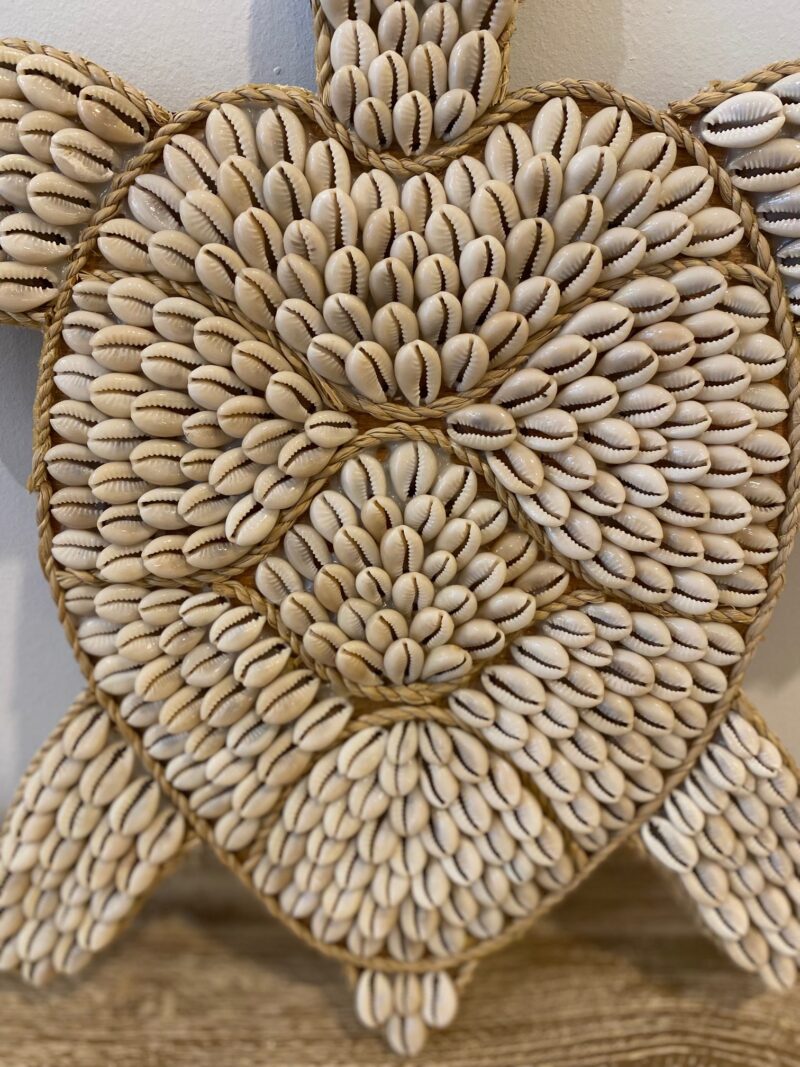 Tortue murale en coquillages – Image 3