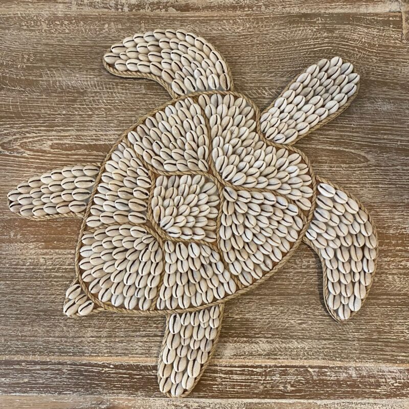 Tortue murale en coquillages – Image 5