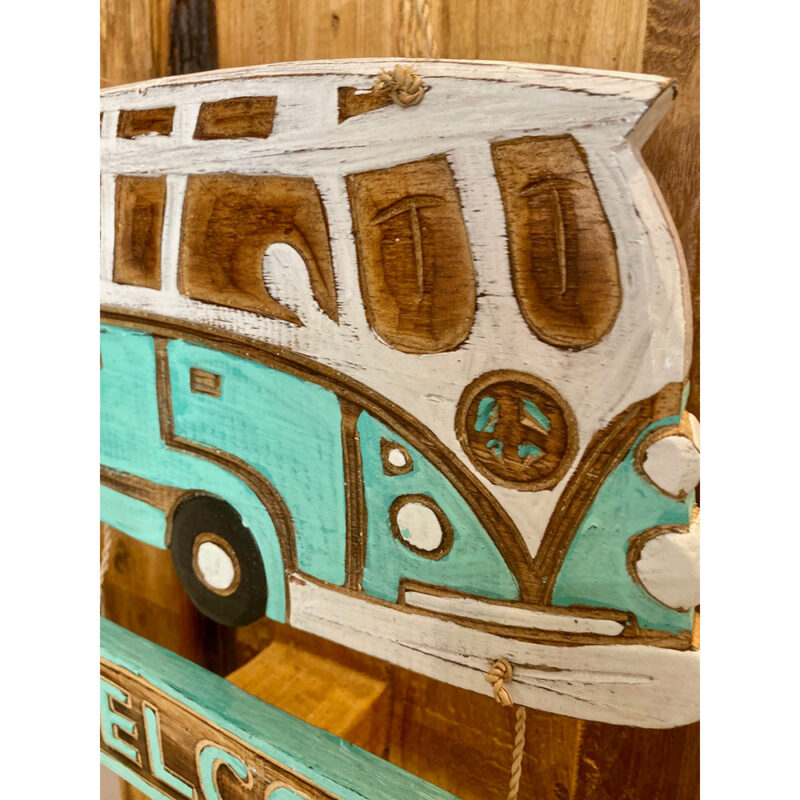 Pancarte bois Van Welcome – Image 2