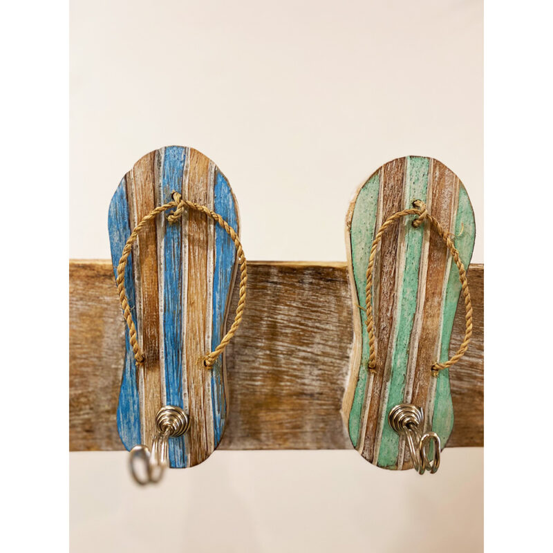 Patère tongs en bois – Image 3