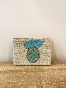 Porte-monnaie en perles - modèle ananas
