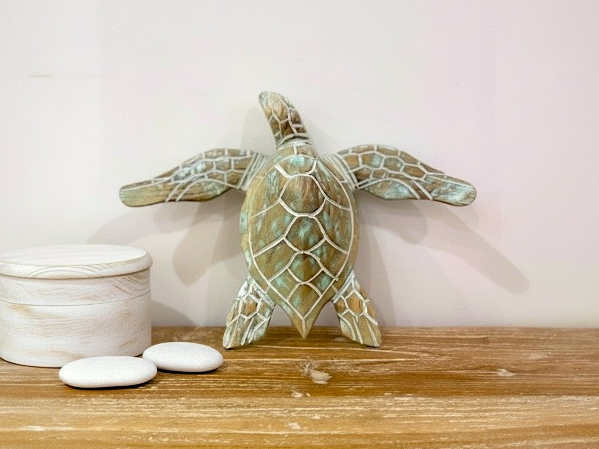 Grande tortue en bois – Image 4