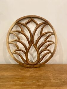 lotus en bois
