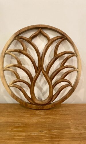 lotus en bois