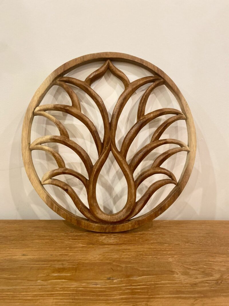 lotus en bois